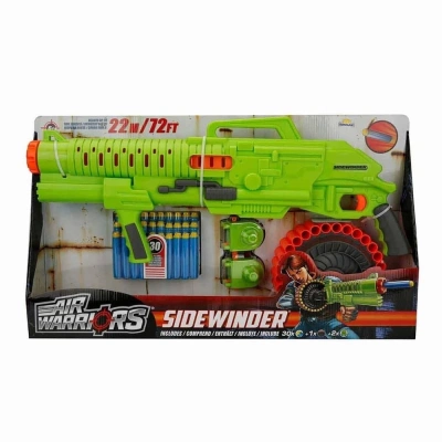 ÇOK SATAN Air Warriors Sidewinder Sünger Mermi Atan Silah 30 Mermili