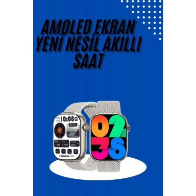 ÇOK SATAN Akıllı Kol Saat Amoled Ekran Android ve İOS Uyumlu Arama Konuşma