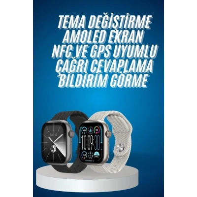 ÇOK SATAN Akıllı Kol Saat Amoled Ekran Android ve İOS Uyumlu Arama Konuşma
