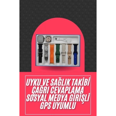 ÇOK SATAN Akıllı Saat Unisex Akıllı Saat Çoklu Kordon Seçeneği Çelik Kordon Plastik Kordon