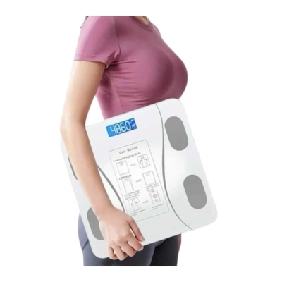 ÇOK SATAN Akıllı Tartı Bluetooth Bağlantılı Yağ Ölçebilen Tartı Yeni Nesil