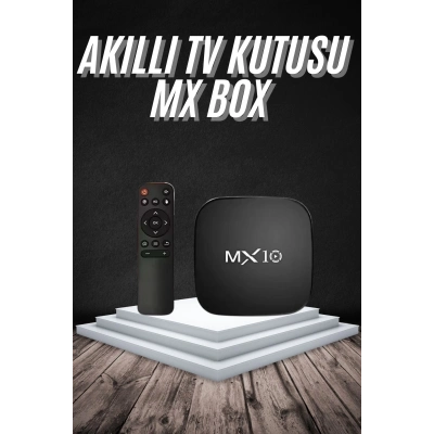 ÇOK SATAN Akıllı TV kutusu Mx Box Android 7.1 TV kutusu 2.4G Wifi