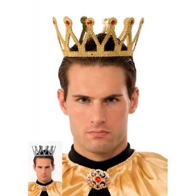 ÇOK SATAN Altın Renk Çocuk Ve Yetişkin Uyumlu Kral Tacı