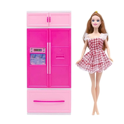 ÇOK SATAN Anlily İlk Mutfak Setim Bebekli Buzdolabı