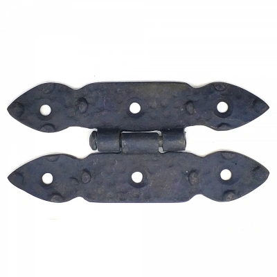 ÇOK SATAN Antika Tarz Dekoratif Pirinç Düğmeli Menteşe - 117x57 mm, Oksit