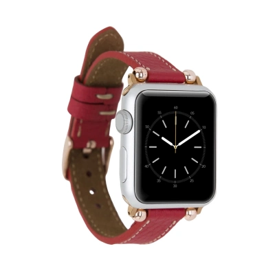 ÇOK SATAN Apple Watch Uyumlu Deri Kordon 38-40-41mm Ferro ERC2