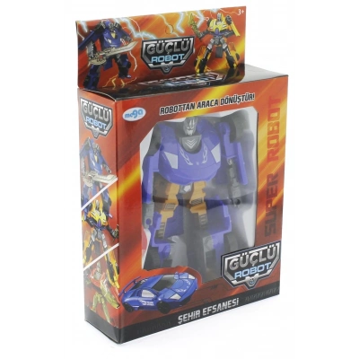 ÇOK SATAN Araca Dönüşen Mavi Güçlü Robot