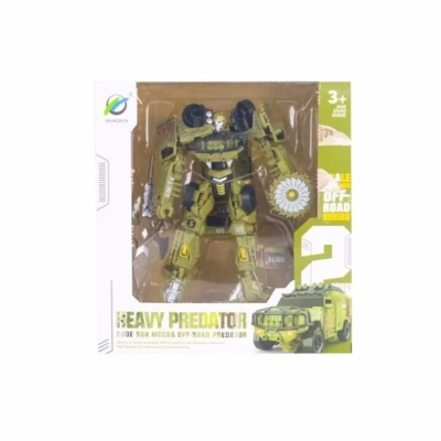 ÇOK SATAN Arazi Aracına Dönüşen Yeşil Robot