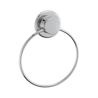 ÇOK SATAN Arkası Yapışkanlı Yuvarlak Metal Havluluk Askısı Aparatı