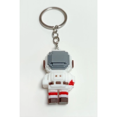 ÇOK SATAN Astronot Silikon Anahtarlık