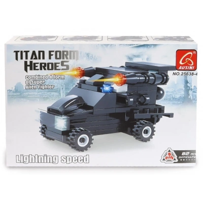 ÇOK SATAN Ausini Titan Form Heroes-4 Lightning Speed 82 Parça