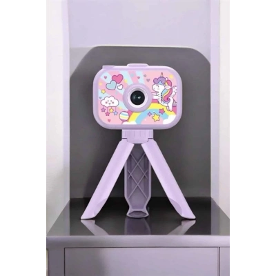 ÇOK SATAN Ayaklı Mini Fotoğraf Makinesi Çocuk Için Eğitici Video Kamera