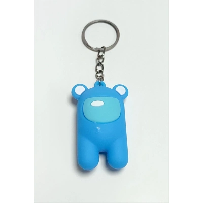 ÇOK SATAN Ayıcık Astronot Silikon Anahtarlık