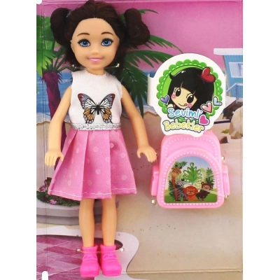 ÇOK SATAN Baonier Beyaz Kelebek Elbiseli Bebeğim Seyahatte