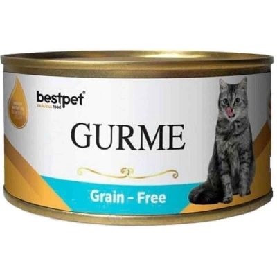 ÇOK SATAN Best Pet Gurme Jöleli Tuna Balıklı Yetişkin Konserve Kedi Maması 100 Gr