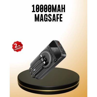 BFS 15W Kablosuz Hızlı Şarjlı 10000 mAh Powerbank – Taşınabilir, LED Göstergeli