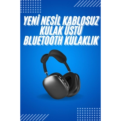BFS 2025 Model Kulak Üstü Kablosuz Bluetooth Kulaklık Gürültü Azalta Uzun Pil