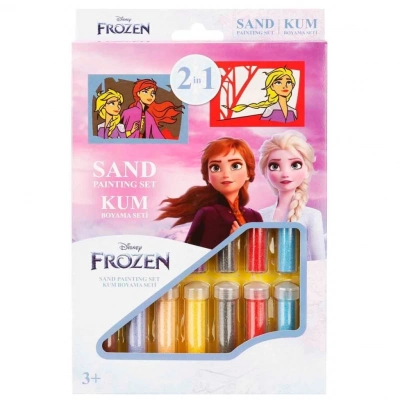 BFS   2in1 Disney Frozen Kum Boyama Seti DS 34