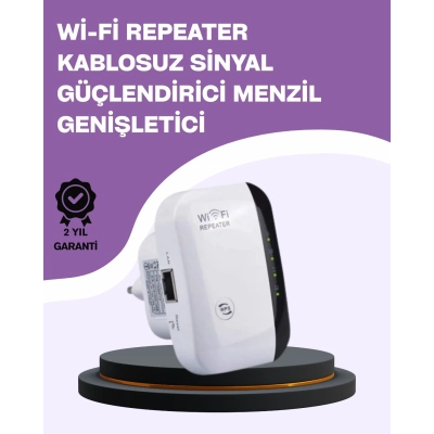 BFS 300 Mbps Kablosuz WiFi Menzil Genişletici – Repeater & AP Modu