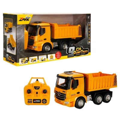 BFS  5083 SUN-RST-RC İŞ MAKİNESİ 1 18 DAMPERLİ KAMYON FF IŞIKLI 9CH 3 7V USB 2 4GHZ