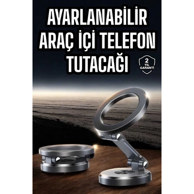 BFS Araç İçi Telefon Tutacağı Manyetik Tasarım Ayarlanabilir