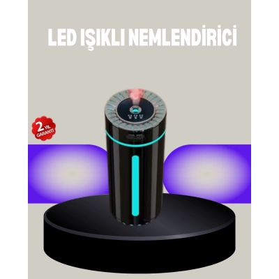 BFS Aromaterapi Özellikli Ultrasonik Hava Nemlendirici LED Atmosfer Işığı