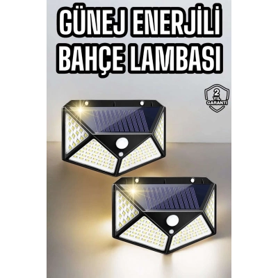 BFS Bahçe Havuz Güneş Enerjili Solar Işıklandırma Sensörlü Bahçe Aydınlatma