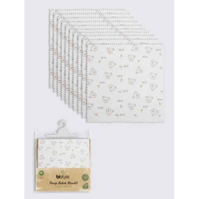 BFS  Bistyle Koala 20x20 10Lu Penye Mendil 90165 Ekru