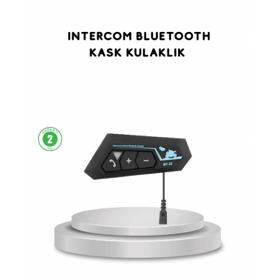 BFS BT22 Kask Bluetooth Kulaklık 5.0 Gürültü Engelleyici ve Eller Serbest Kullanım