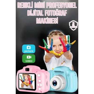 BFS Çocuk Kamerası Profesyonel Hafif Ve Uzun Ömürlü USB Şarjlı 2.0 İnç