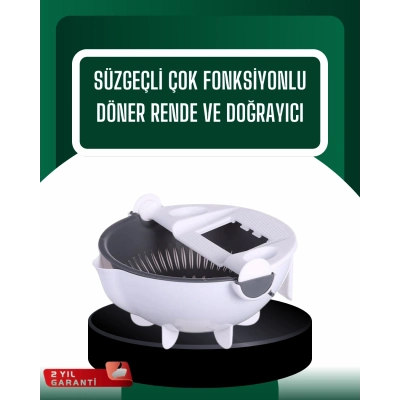 BFS Çok Amaçlı Hazneli Sebze Rende Doğrayıcı ve Soyucu