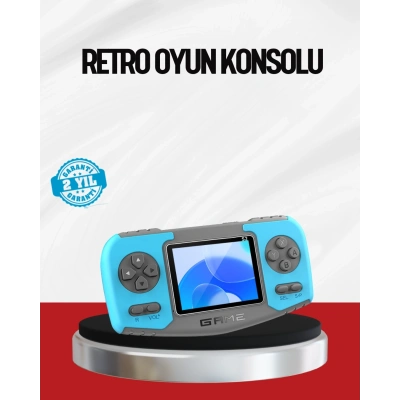 BFS El Tipi Retro Oyun Konsolu Çocuklara Özel Portatif Oyun Makinesi