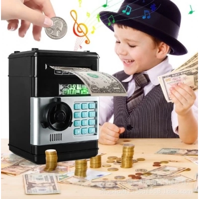 BFS Elektronik Şifreli Kasa Otomatik Kağıt Para Alan ATM Kumbara