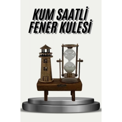 BFS Eyfel Kulesi ve Deniz Feneri Dekoratif Masa Biblosu Hediyelik