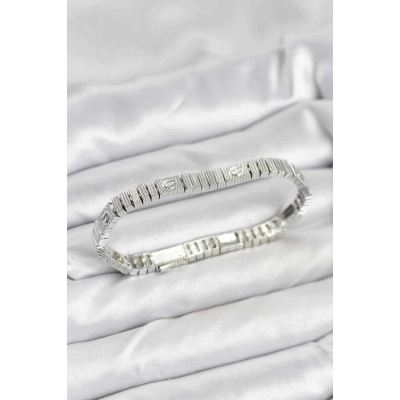 BFS Gümüş Renk VIP Seri Bileklik