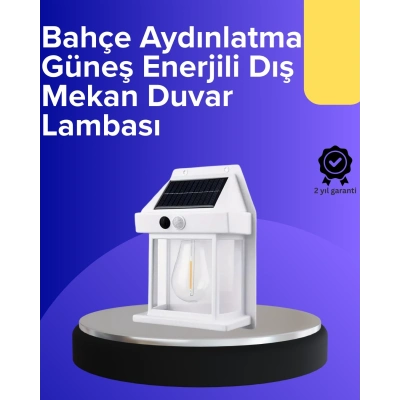 BFS Güneş Enerjili Hareket Sensörlü Duvar Lambası