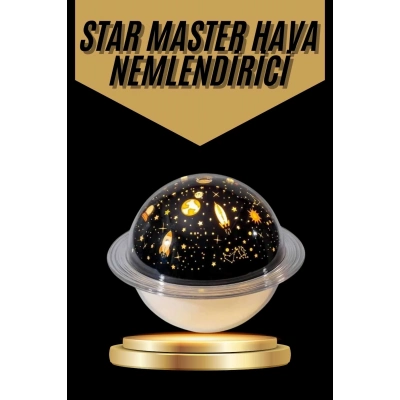 BFS Hava Nemlendirici Renk Değiştiren Oda Kokusu Yıldızlı Projektör