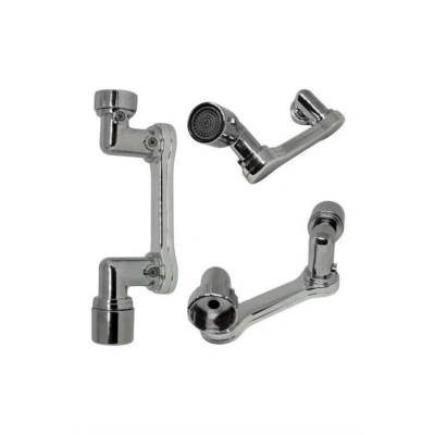 BFS Her Yere Dönebilen Tasarruflu Mutfak Musluk Başlığı Ucu Musluk Ucu Oynar Başlıklı