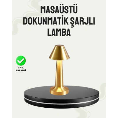 BFS Kablosuz LED Masa Lambası 1800mAh 3 Renk Aydınlatma Dokunmatik