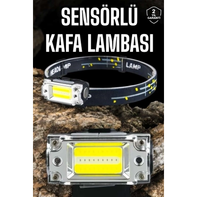 BFS Kafa Lambası Kamp Feneri Balıkçı Feneri Başlıklı Suya Dayanıklı