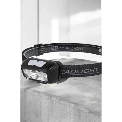 BFS Kafa Lambası Kamp Lambası Sensörlü Şarjlı Ayarlanabilir