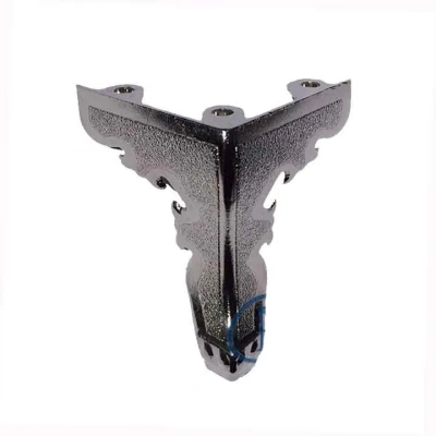 BFS Kelebek Sandık Ayağı, Kutu Ayak 5,5 Cm - Nikel, 50 Adet