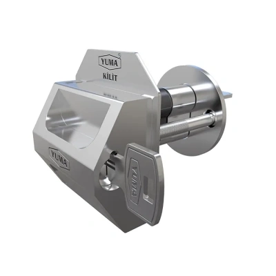 BFS Kilitli Kapı Güvenlik Çelik Rozeti - Sağ