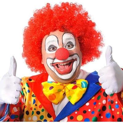 BFS   Kırmızı Renk Sünger Palyaço Burnu Takma Burun 10 Adet