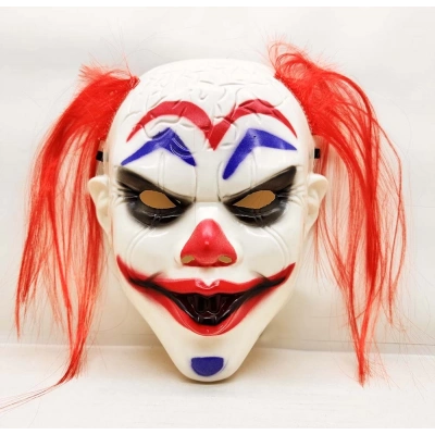 BFS   Kızıl Saçlı Joker Palyaço Maskesi