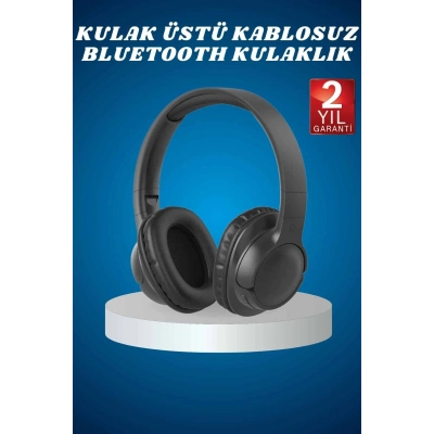 BFS Kulak Üstü Kablosuz Bluetooth Kulaklık Yüksek Ses Kaliteli ANC Özelliği