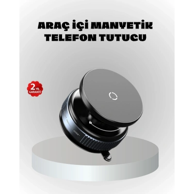 BFS Mıknatıslı Araç Telefon Tutucu Vakum Teknolojili 360° Ayarlanabilir