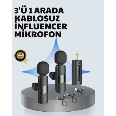 BFS Mobil Uyumlu Mikrofon - Dış Mekân İçin İdeal