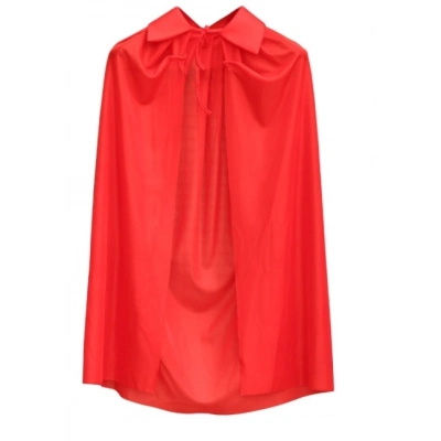 BFS Nessiworld  Kırmızı Renk Yakalı Pelerin Çocuk Boy 90 cm