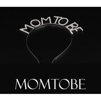 BFS Nessiworld Kristal Taşlı Gümüş Renk Mom to Be Tacı Anne Tacı